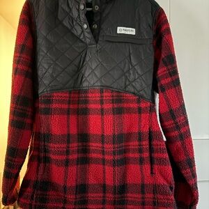 Magellan Outdoors Red Buffalo Plaid Quilted Jacket